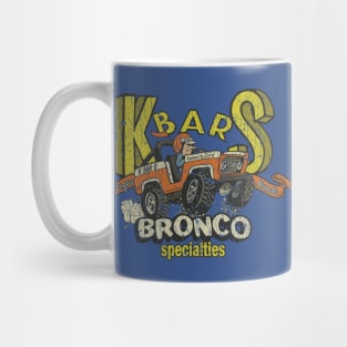 K-Bar-S Bronco Specialties 1978 Mug